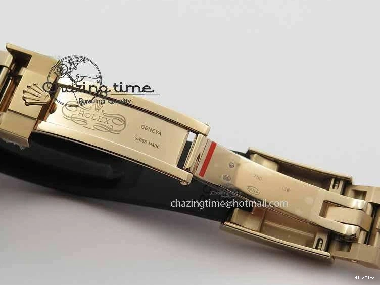 MiroTime 0316 RelaxedFit Daytona 116515 Noob 1:1 Best Edition Rose Gold Dial On Black Rubber Strap A7750(Free Extra Strap) 3740